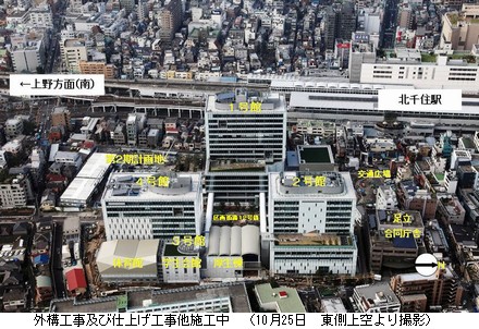 外構工事及び仕上げ工事他施行中