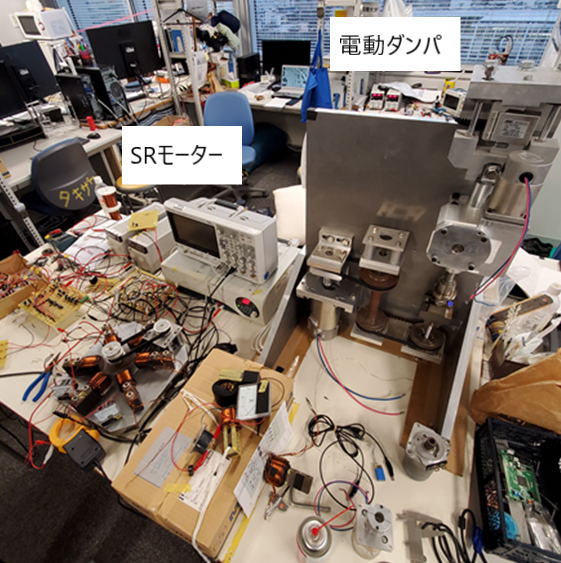 卒業研究では、路面情報を台上で再現する試験装置の製作研究を行う。