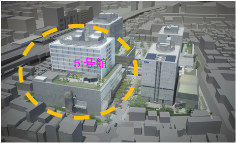 【東京電機大学　東京千住キャンパス　5号館　概要】